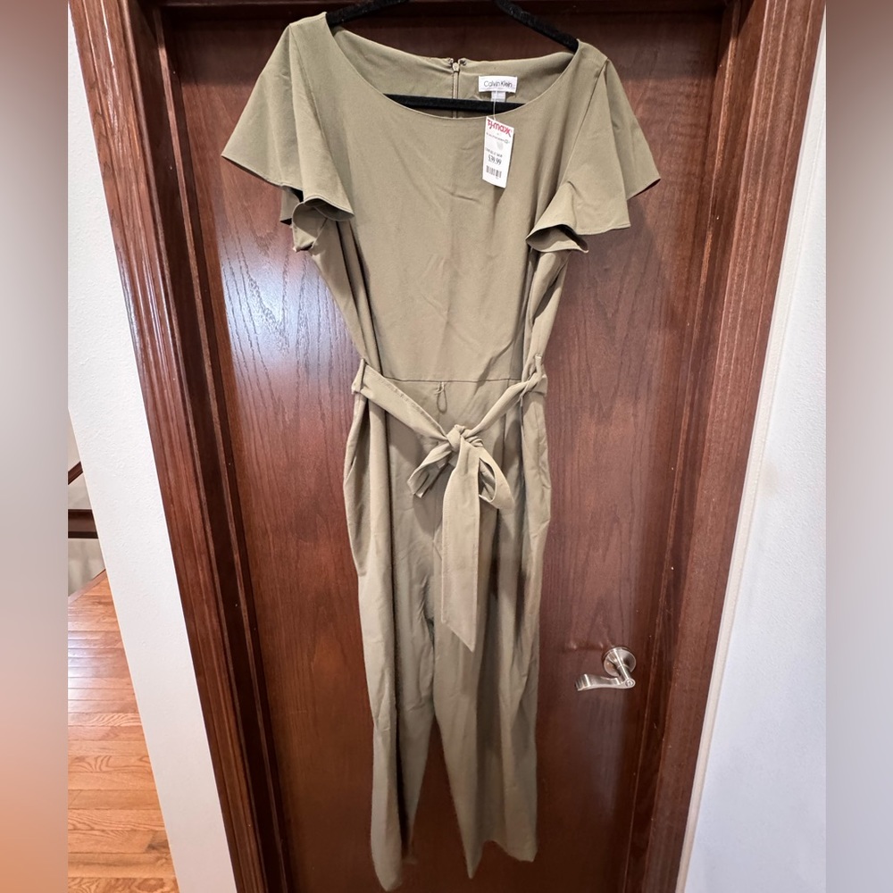 Calvin Klein Green Jumpsuit